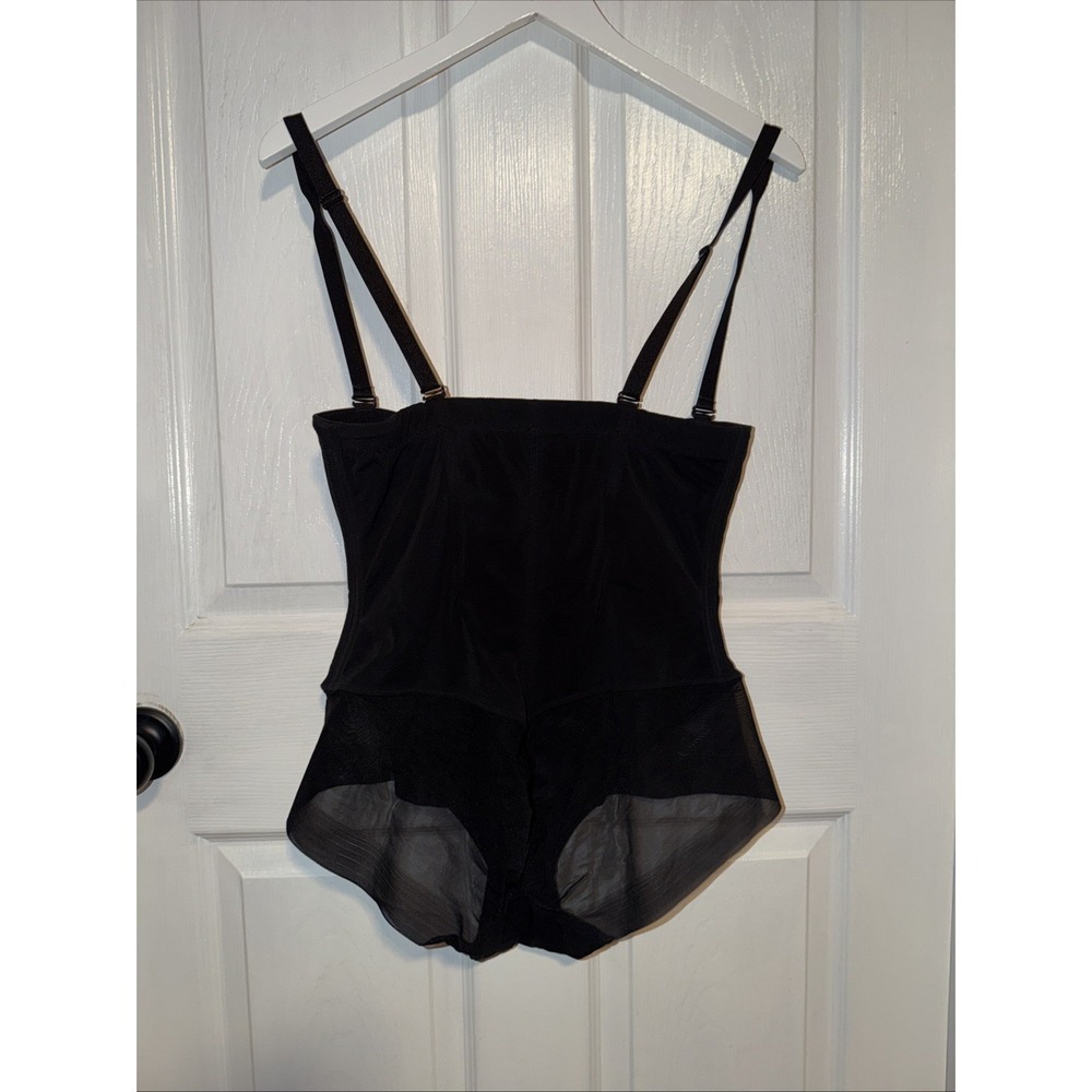 HoneyLove Black One Piece Super Brief Shapewear‎ Size 1X Plus